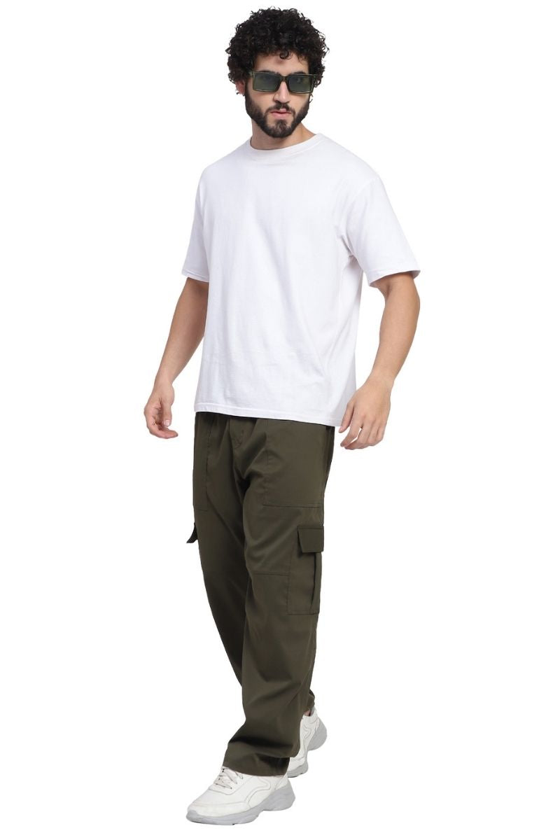 Olive cargo pants