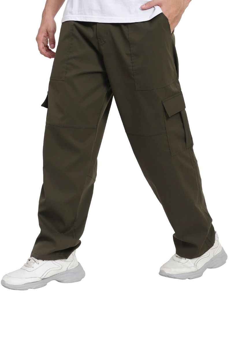Olive cargo pants