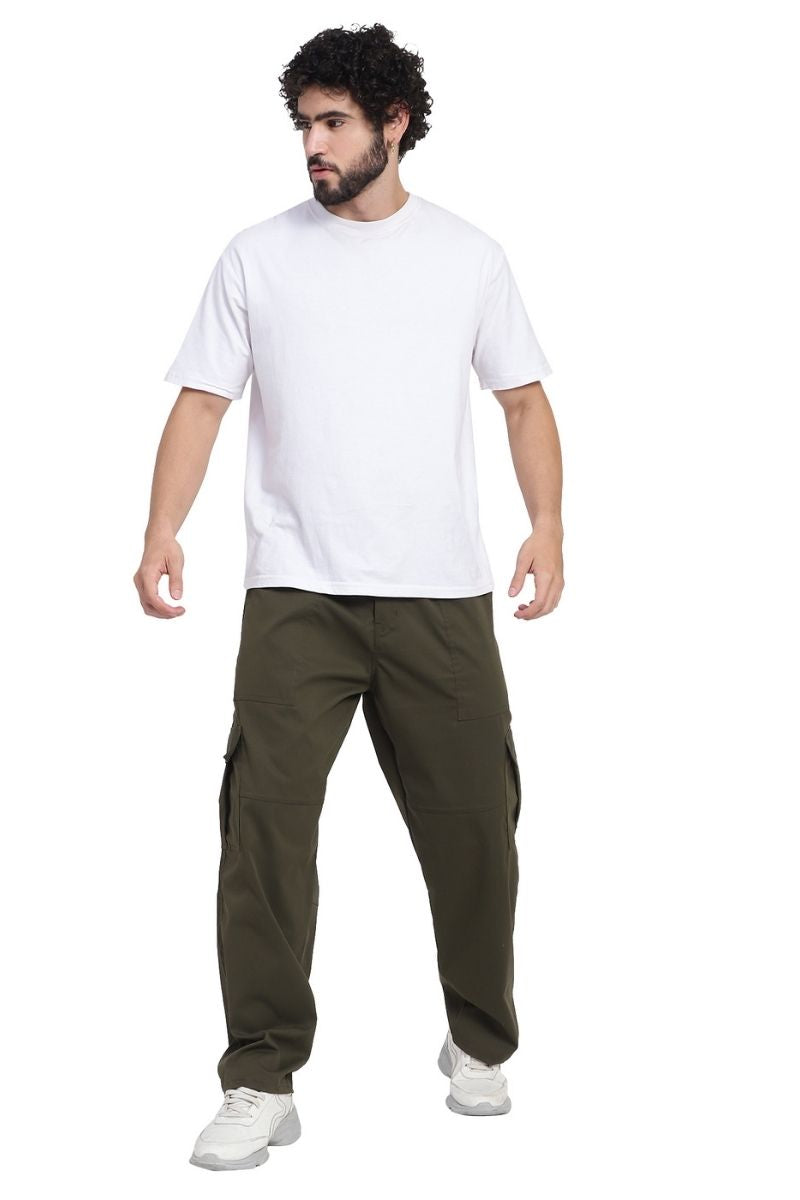 Olive cargo pants