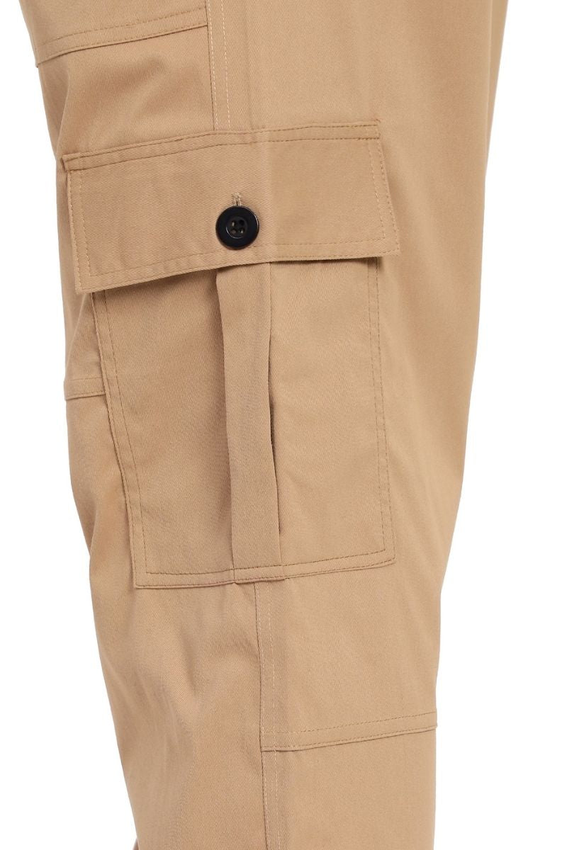 Beige cargo pants