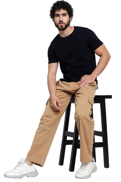 Beige cargo pants