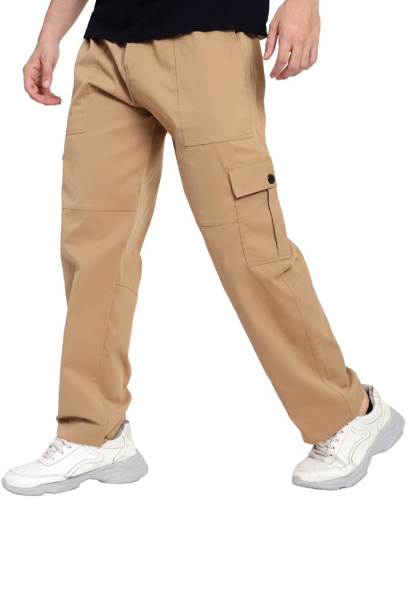 Beige cargo pants