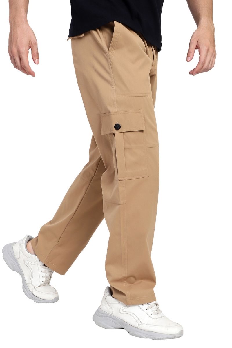 Beige cargo pants