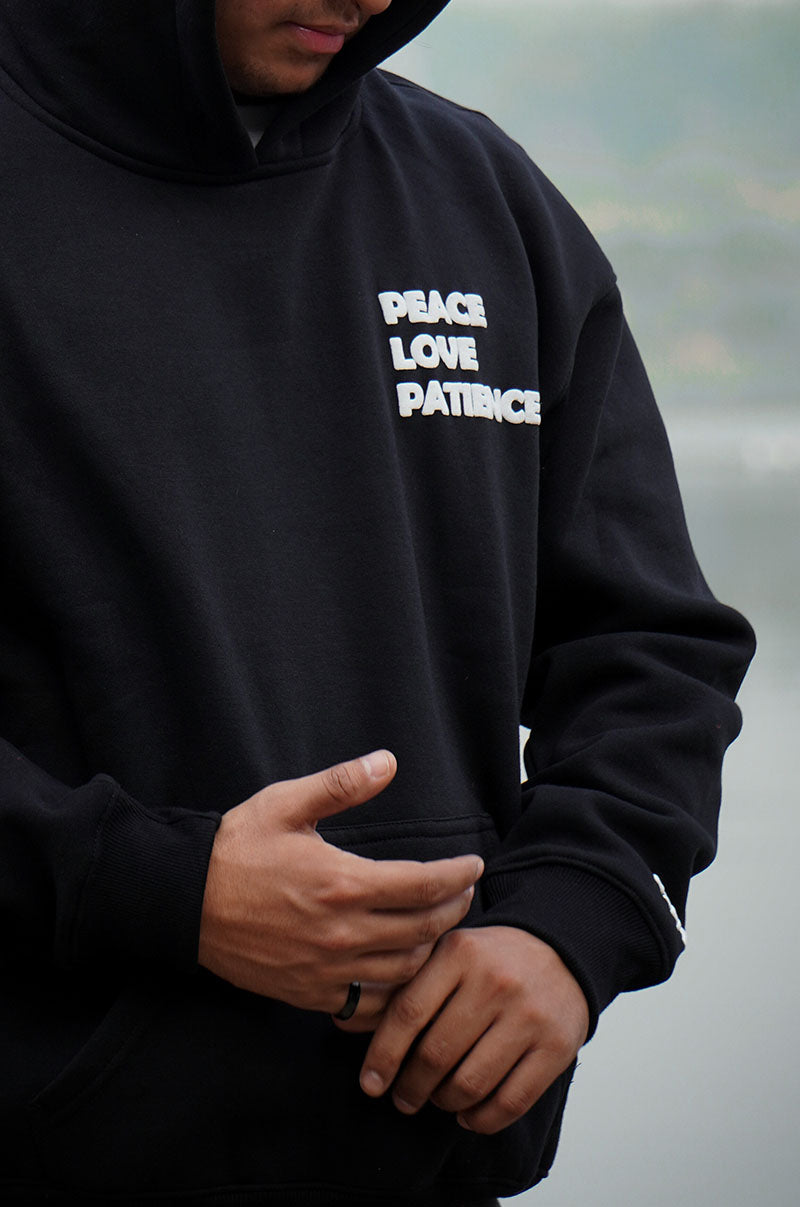 Peace love patience Hoodie