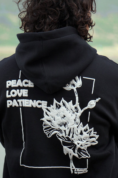 Peace love patience Hoodie