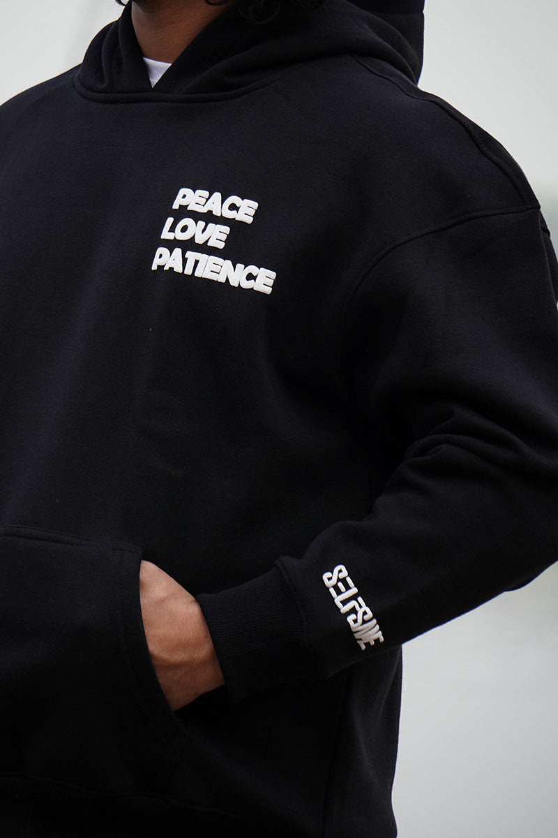 Peace love patience Hoodie